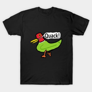 Funny Duck Quacking T-Shirt